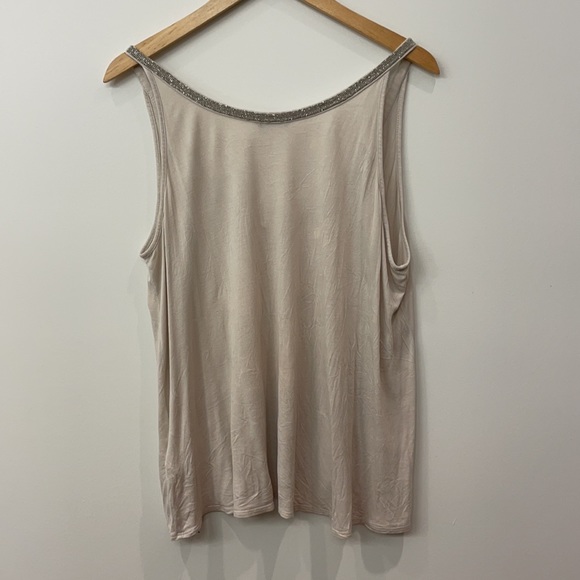 H&M, Tank Top, Beaded V Neck, No Size - Picture 2 of 8